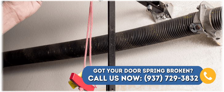 Broken Garage Door Spring Dayton